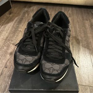 Coach Black and Gray Sneakers